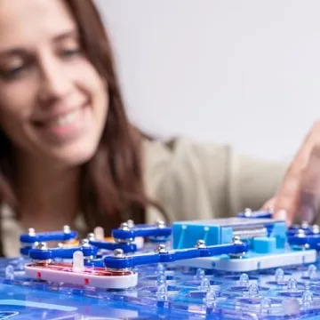 Snap Circuits SNAP 2 IT Board Game for Family Fun