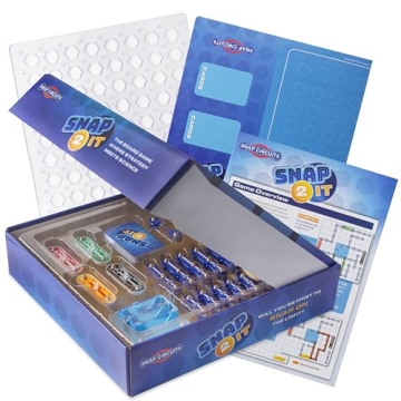 Snap Circuits SNAP 2 IT Board Game for Family Fun