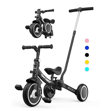 besrey 7-in-1 Toddler Bike with Parent Steering Handle
