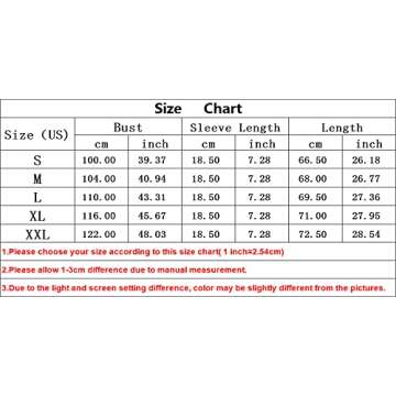BZB Women's Casual Tops V Neck Oversized T Shirts Short Sleeve Solid Color Loose Fit Tees with Side Slit White