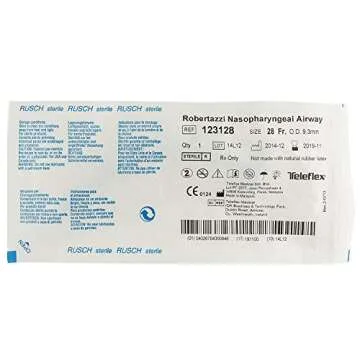 Soft Nasopharyngeal Airway with Adjustable Flange & Surgilube