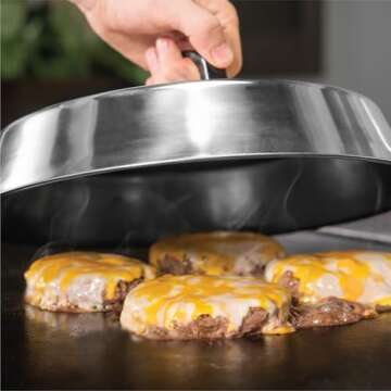 Blackstone 1780 Basting Cover 12” Stainless Steel for Cooking