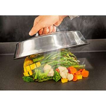 Blackstone 1780 Basting Cover 12” Stainless Steel for Cooking