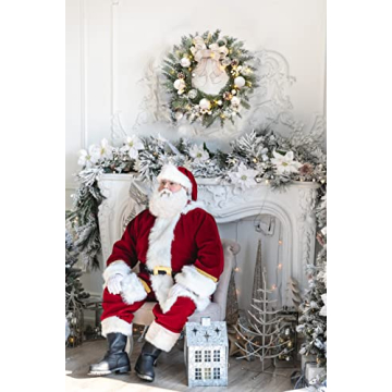 Enchanting TOKCARE Prelit Christmas Wreath for Festive Cheer