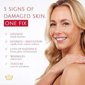 CHUDA Healing Hydrating Cream Skin Care Moisturizer Anti Aging Face Cream - 30ml Made in USA, Daily Moisturizer for Face with Remedea Compound, Healing Cream for Hydrating Moisturizer for Dry Skin