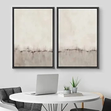 MUDECOR Framed Canvas Art Set Modern Abstract Landscape