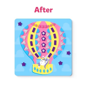 Skillmatics Fun with Foam - Unicorn & Princess Sticker Set for Kids