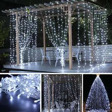 Twinkle Star LED String Lights for Christmas & Wedding Decor