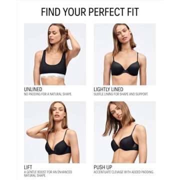 Calvin Klein Women's Invisibles Bralette - Comfort & Style