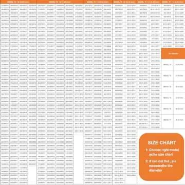 Kayme RV Tire Covers Waterproof Set of 4 for 27-29 Inch Tires