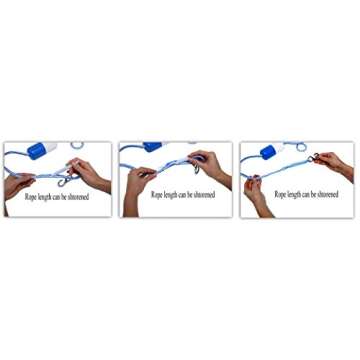 ATIE Swimming Pool Safety Divider Rope & Buoy Line 18 FT