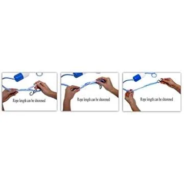 ATIE Swimming Pool Safety Divider Rope & Buoy Line 18 FT