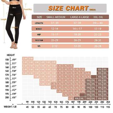 FULLSOFT 2 Pack Fleece Lined Leggings with Pockets for Women High Waisted Thermal Winter Yoga Pants for Workout Running(Black,Black(2 Pack),Large-X-Large)