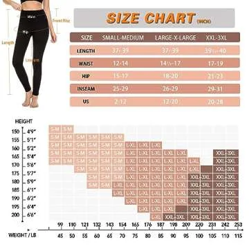 FULLSOFT 2 Pack Fleece Lined Leggings with Pockets for Women High Waisted Thermal Winter Yoga Pants for Workout Running(Black,Black(2 Pack),Large-X-Large)