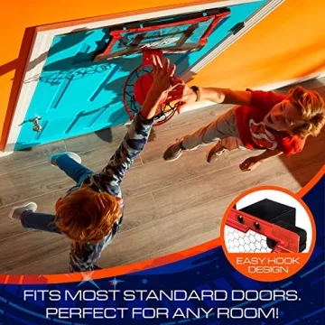 NERF Pro Hoop Mini Basketball Set for Indoor Fun