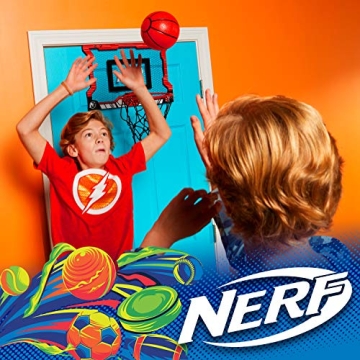 NERF Pro Hoop Mini Basketball Set for Indoor Fun