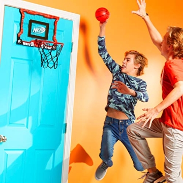 NERF Pro Hoop Mini Basketball Set for Indoor Fun