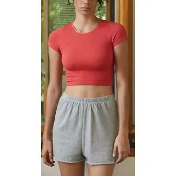 Women Basic Y2K Crop Tops - Stylish & Comfortable Baby Tees