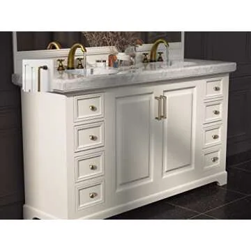 Goo-Ki Antique Brass Cabinet Pulls - Stylish 6 Pack for Home