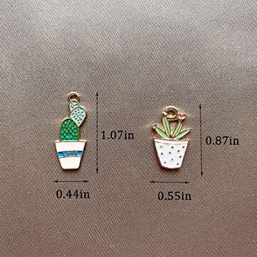 DPXWCCH 2 Pieces Magnetic Cactus Needle Minder for Cross Stitch Embroidery, Cute Cactus Plant Needle Nanny, Needlework Accessories