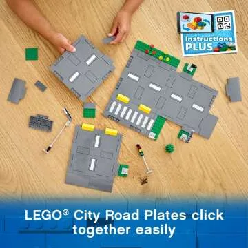 LEGO City Road Plates 60304 Building Toy Set