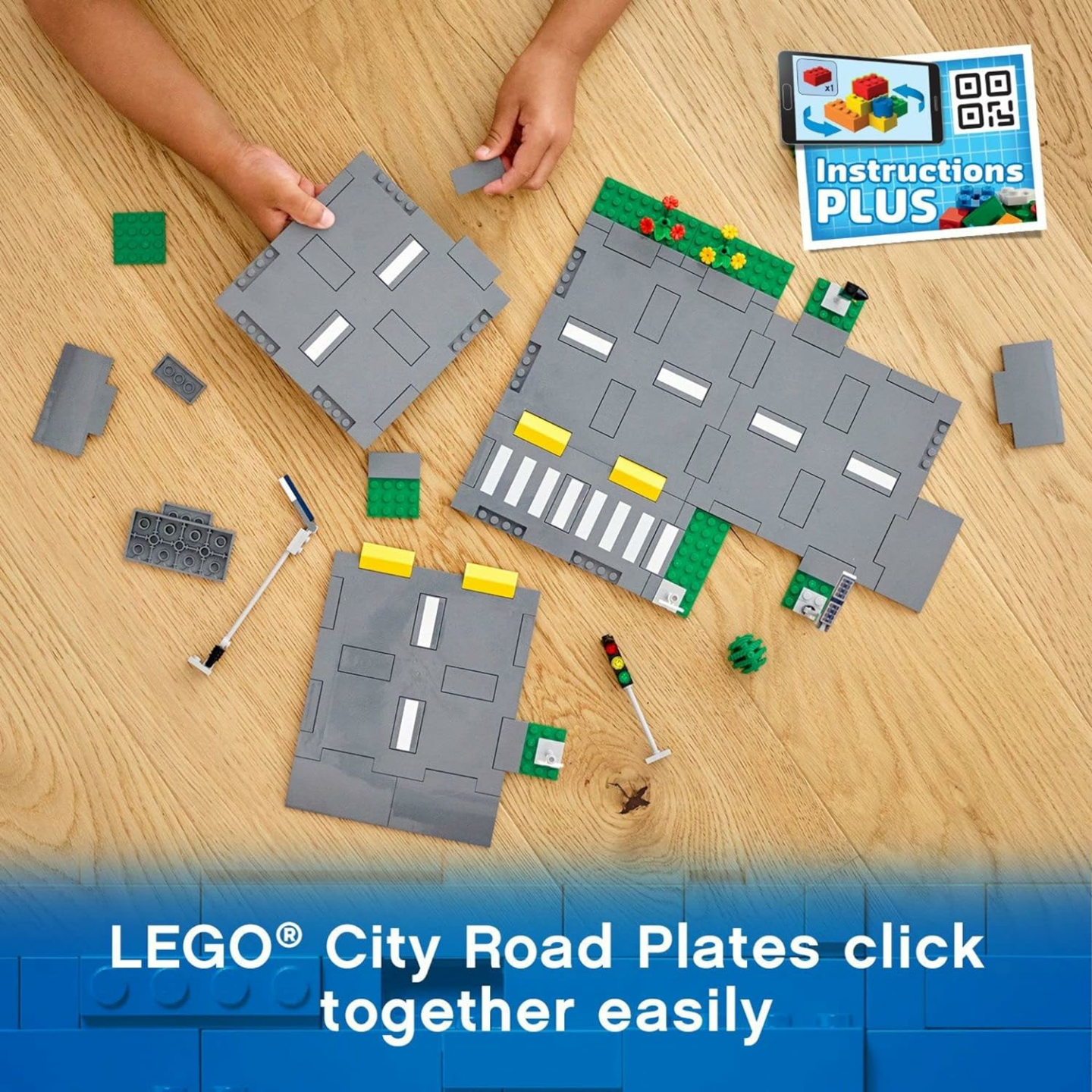 LEGO City Road Plates 60304 Building Toy Set