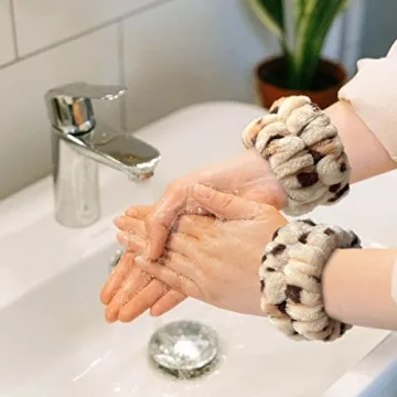 Wrist Washbands for Women - Absorbent & Stylish