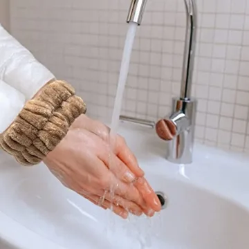 Wrist Washbands for Women - Absorbent & Stylish