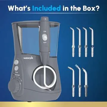 Waterpik Aquarius Water Flosser with 10 Settings and 7 Tips