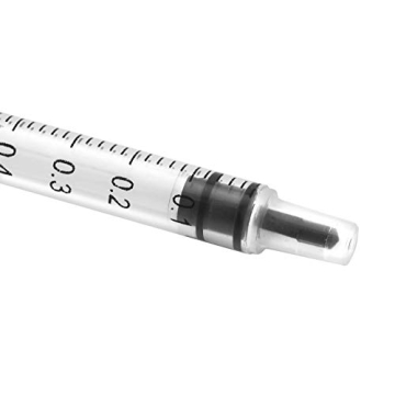 Brandzig 1ml Oral Syringe - Safe & Sterile - 100 Pack