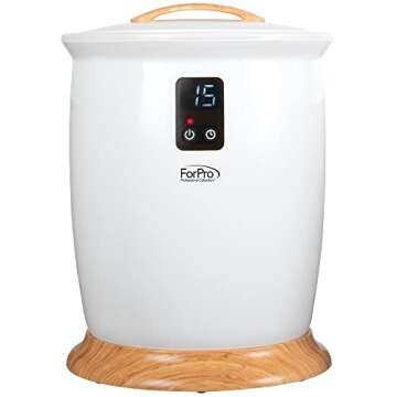 ForPro Professional Collection Luxury Towel Warmer, Extra Large Bucket-Style Hot Towel Warmer with A...