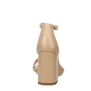 Sam Edelman Women's Block Heel Sandals in Beige Size 8
