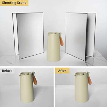 Meking 3 in 1 Reflector for Product and Food Photography