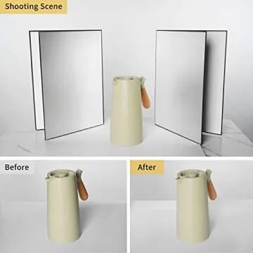 Meking 3 in 1 Reflector for Product and Food Photography
