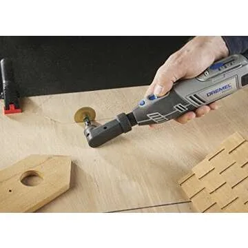 Dremel 575 Right Angle Attachment for Rotary Tools, Angle Drill Attachment, Perfect for Grinding, Drilling and Cutting