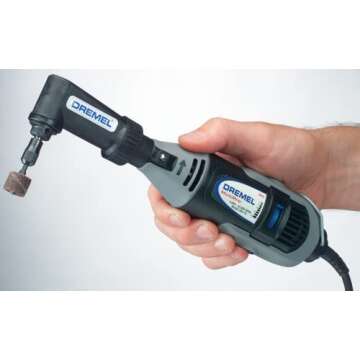 Dremel 575 Right Angle Attachment for Rotary Tools, Angle Drill Attachment, Perfect for Grinding, Drilling and Cutting