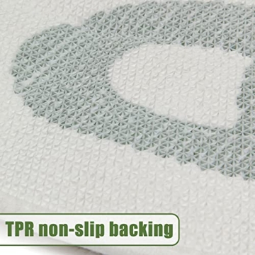 MSTOFFY You Look Good Bath Mat Pink Cute Bathroom Rugs for Girls Microfiber Funny Shower Preppy Bathroom Decor Non-Slip Washable Mat (Green)