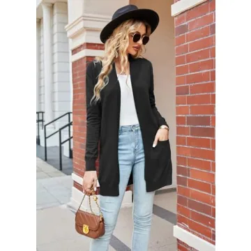 Grace Karin Women's Open Front Cardigan Stylish & Comfortable