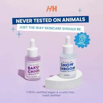 All Natural, Vegan Hyaluronic Acid Serum by Handmade Heroes, Deep Multi Layered Hydration, Moisturize, Plump Skin, Reduce Wrinkles. Fragrance Free