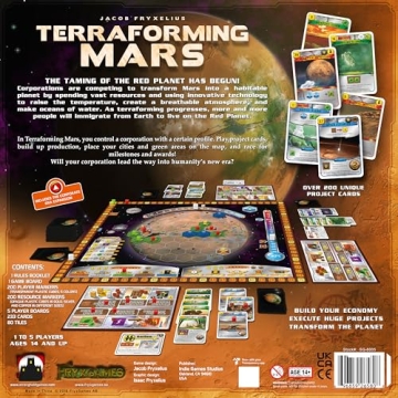 Terraforming Mars Board Game for Strategy Lovers