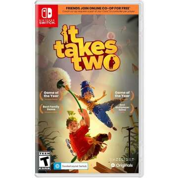 It Takes Two - Nintendo Switch | Adventure & Co-op Fun Awaits!