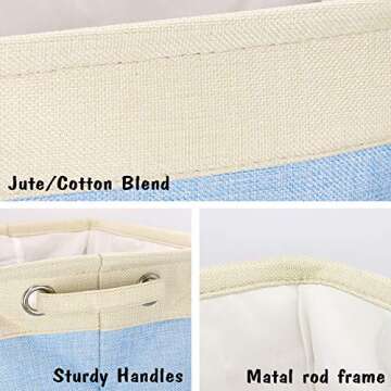 PET ARTIST Dog Toy Basket - Large Capacity Organizer