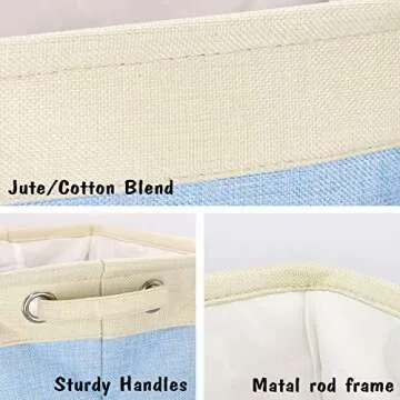 PET ARTIST Dog Toy Basket - Large Capacity Organizer