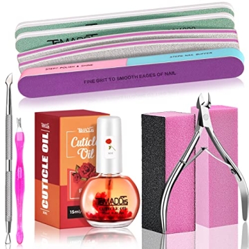 TsMADDTs Manicure Tools Kit: Complete Nail Care Set