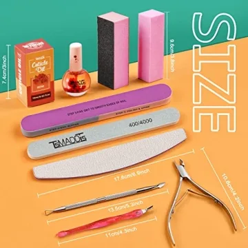 Affordable TsMADDTs Manicure Tools Kit for Perfect Nails