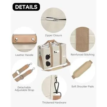 Stylish VOFANK Canvas Tote Bag for Women - Durable and Functional