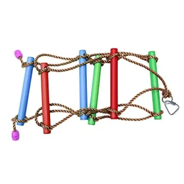 Rainbow Craft Kids Climbing Rope Ladder - Fun Playtime Adventure
