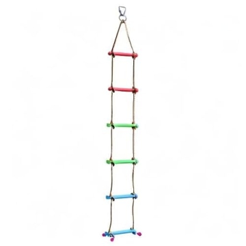 Rainbow Craft Kids Climbing Rope Ladder - Fun Playtime Adventure