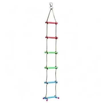 Rainbow Craft Kids Climbing Rope Ladder - Fun Playtime Adventure