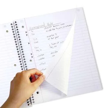 Five Star Spiral Notebook + Study App, 5 Subject, Wide Ruled Paper, Fights Ink Bleed, Water Resistant Cover, 8" x 10-1/2", 200 Sheets, Amethyst Purple (38739)